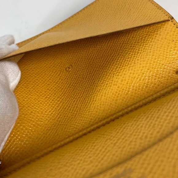 HERMES AgendaPM System notebook stationery Notebook cover Leather yellow - Picture 2 of 10